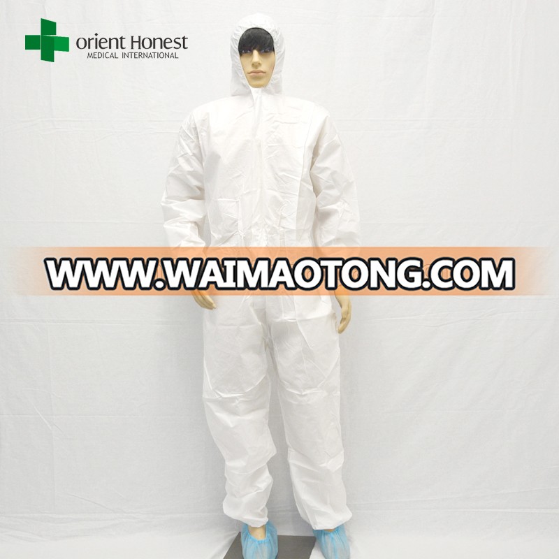 ISO CE FDA manufacturers waterproof disposable microporous coverall